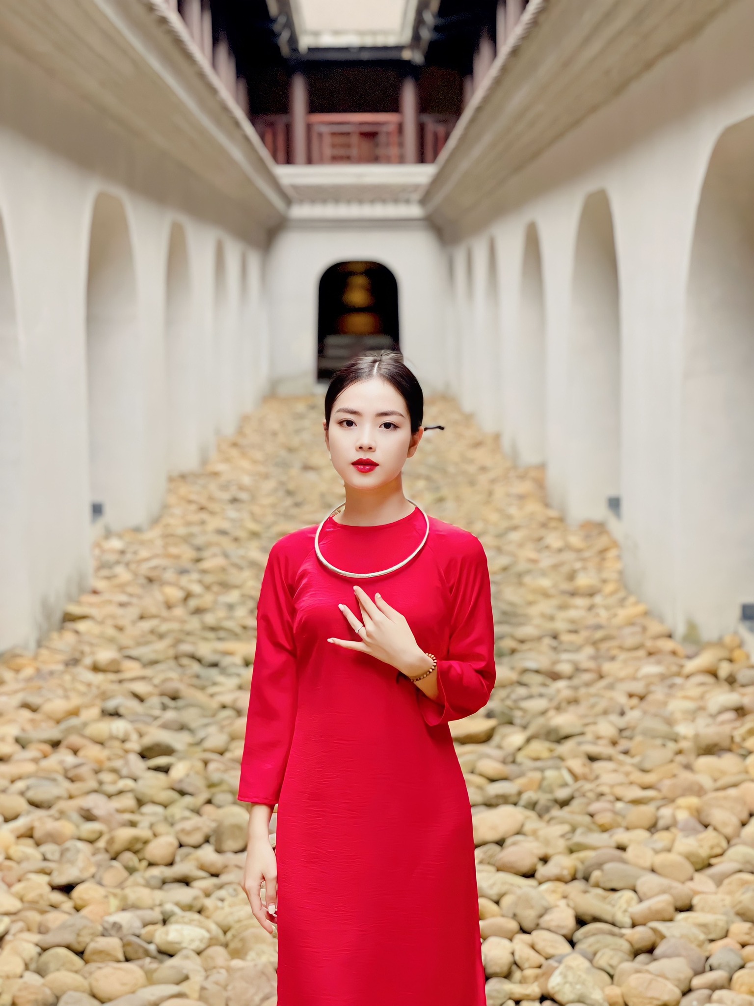 Into an Ancient Palace inspired by Tran Dynasty 13th century